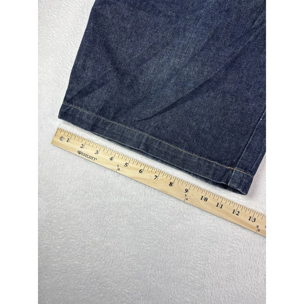 Vtg Guess Jeans Carpenter Denim Shorts Mens 33 Blue Workwear 90s Hip Hop